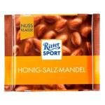Шоколад молочний Ritter Sport Медовий солоний мигдаль 100г - image-0